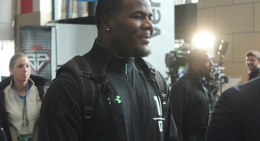 Cardale Jones at the NFL Scouting Combine