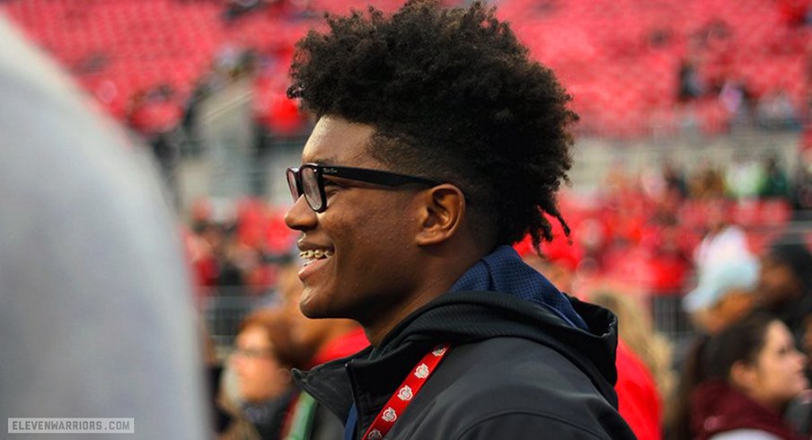 Antjuan Simmons during an Ohio State visit in the fall.