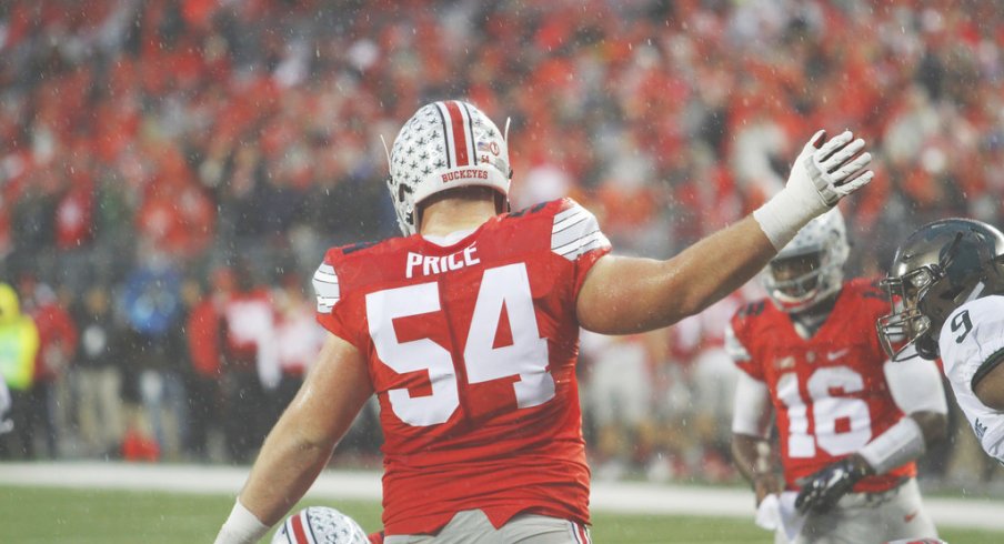 Billy Price is one of two returning starters on Ohio State's offensive line.