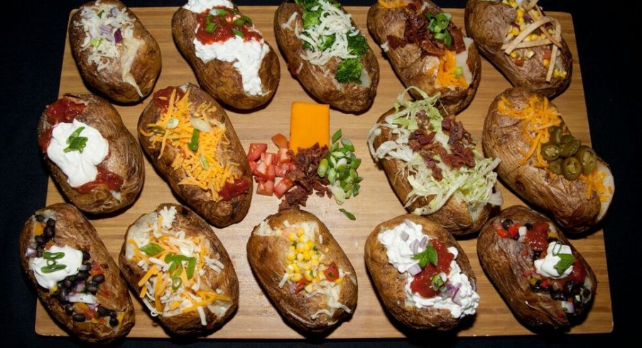 Big Ten baked potatoes