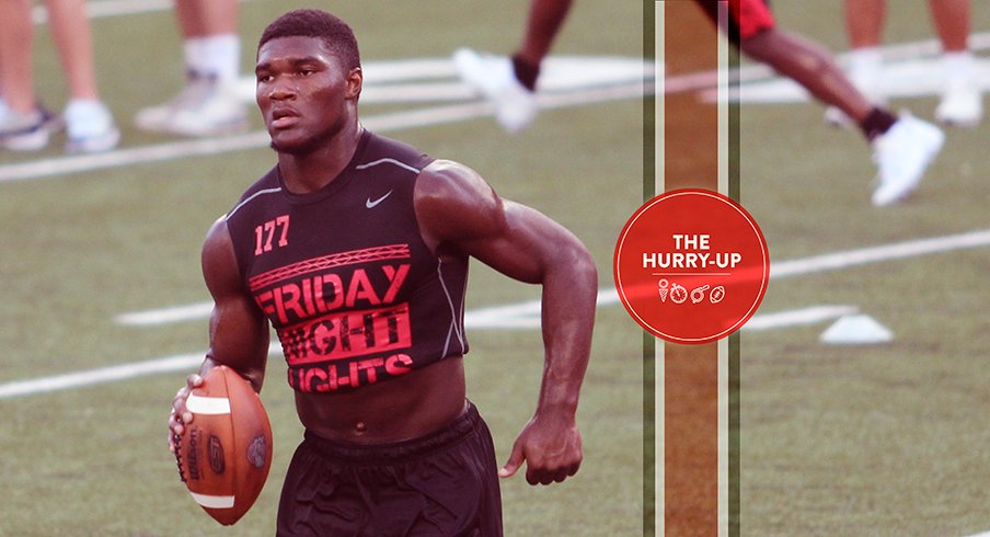 Alabama commit Cam Akers during Friday Night Lights last summer