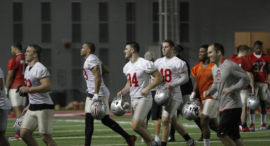 How injuries to key players are putting Ohio State in a position to evaluate and develop the young talent it has this spring.