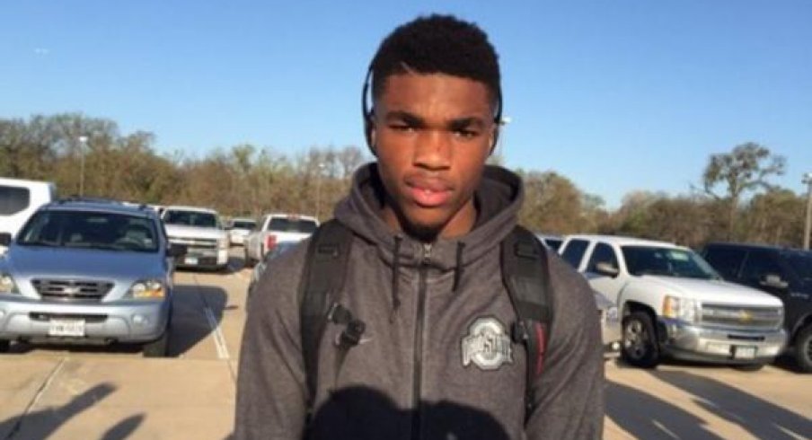 Jeffrey Okudah says Buckeyes lead his recruitment.