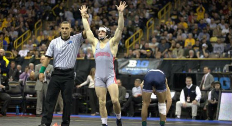 Tomasello rebounded after a tough loss Friday to capture third.