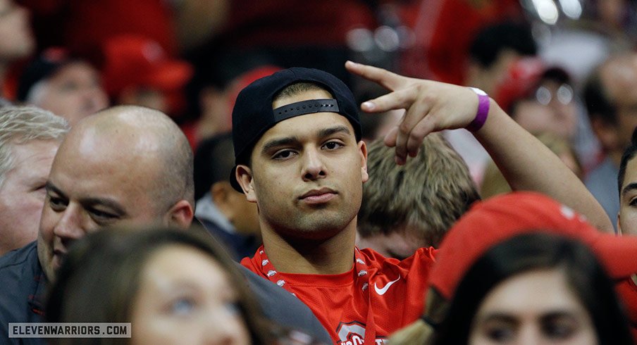 Danny Clark at Ohio State in January