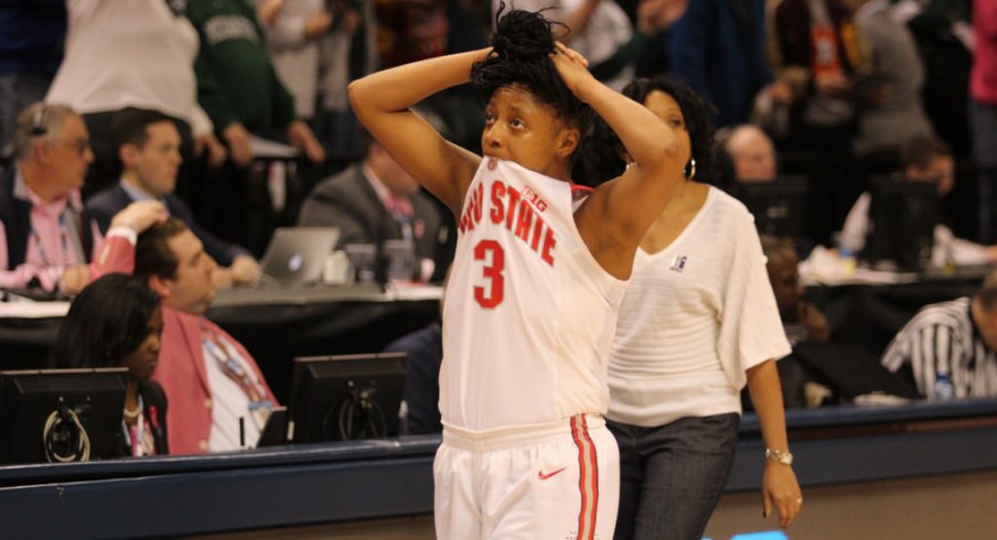 Kelsey Mitchell and the Buckeyes couldn't get it done, falling in the Sweet 16.