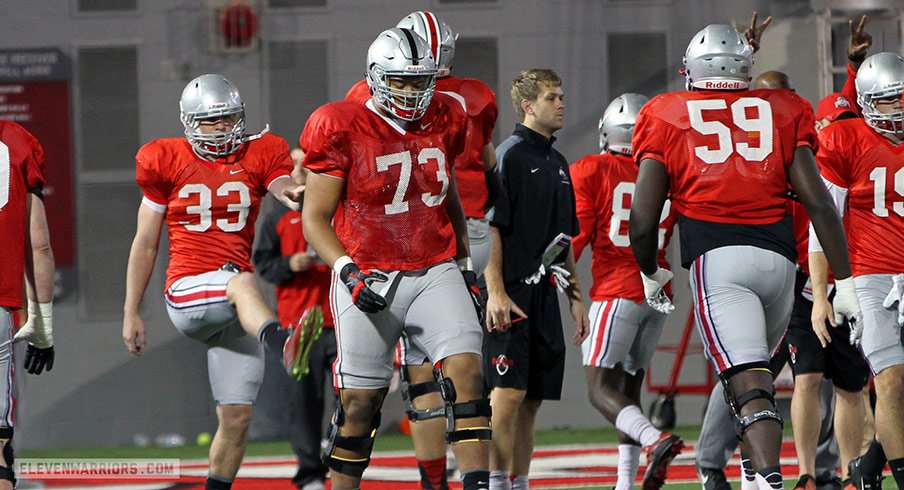 Observations from Ohio State's offense Tuesday during practice.