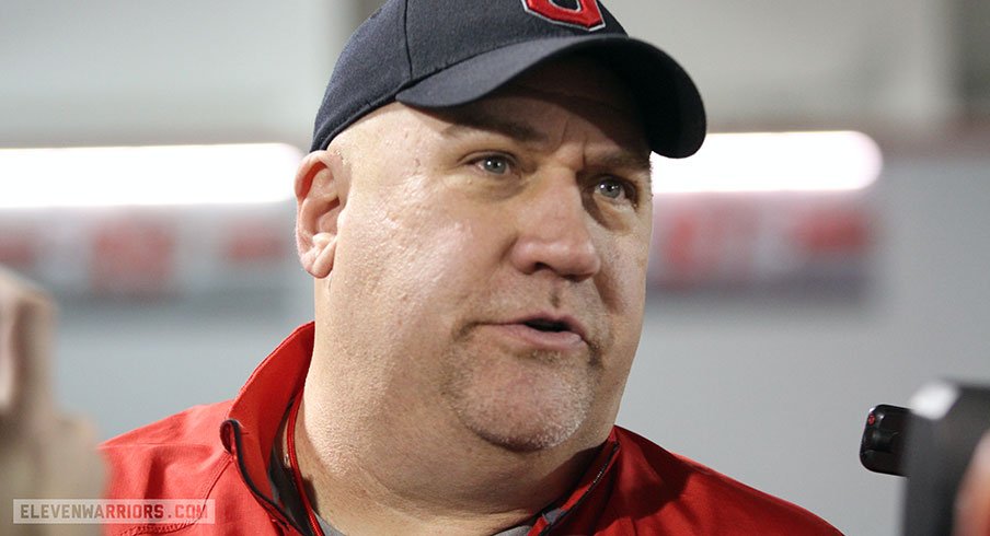 Greg Studrawa and Ohio State's offensive line are getting to know one another this spring.