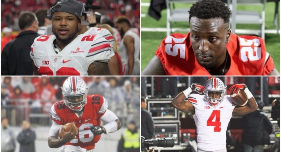 Ohio State must replace its 1st, 3rd and 4th leading rushers from a season ago. 