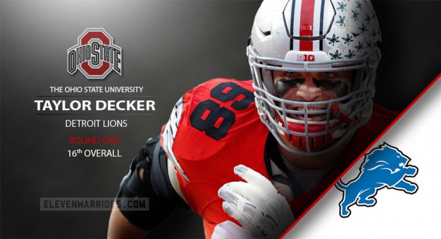 Taylor Decker to detroit