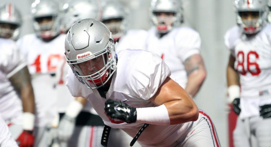 All eyes are on Sam Hubbard this spring at Ohio State's defense.