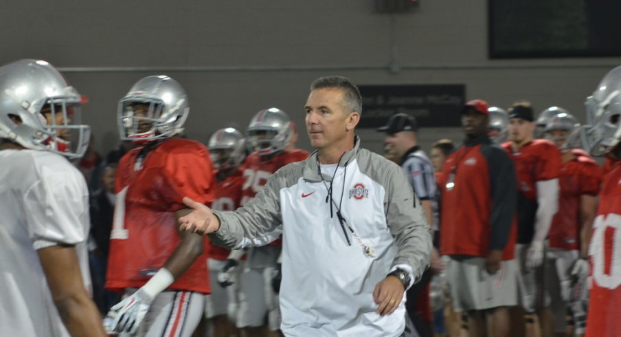 Urban Meyer has had his share of success in April. 