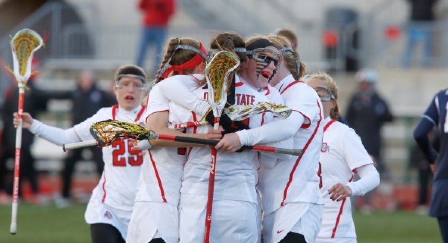 The OSU women's lacrosse team downed No. 9 Penn State.