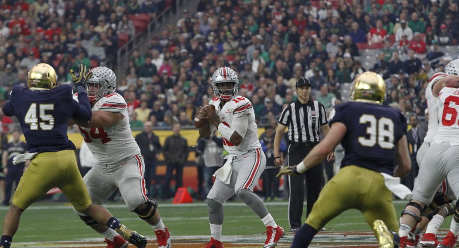 Urban Meyer and Tim Beck believe Ohio State and J.T. Barrett are getting better in the passing game.