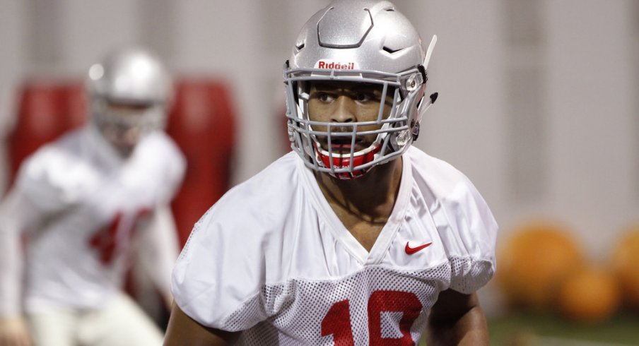 Urban Meyer updated the progress of the seven early enrollees at Ohio State.