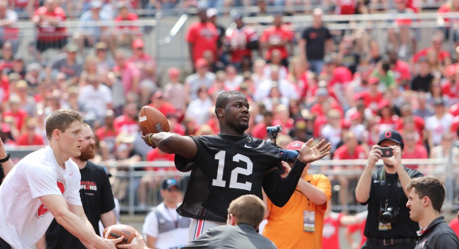 Cardale Jones is set to partake in the spring game festivities Saturday.