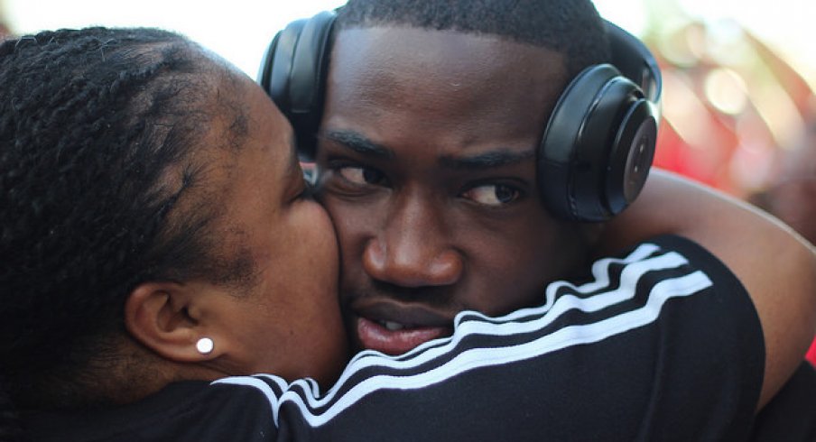 James Clark's mom is kissing him goodbye before he reads the April 22nd 2016 Skull Session.