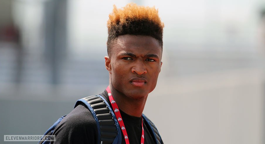 Shaun Wade during his most recent visit to Ohio State, last June.