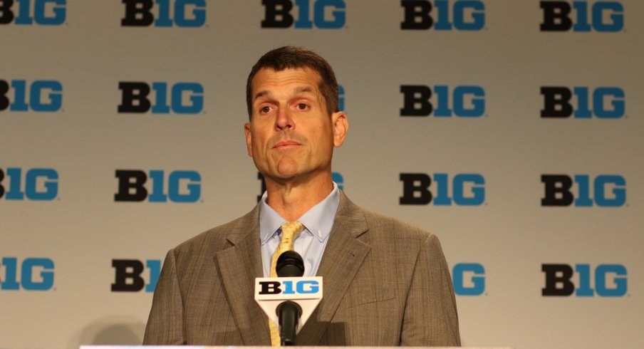 Jim Harbaugh is excited about the NCAA lifting the satellite camp ban.