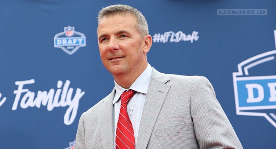 Urban Meyer saw five players drafted in the first round on Thursday night.