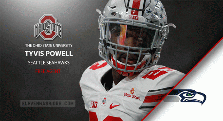 Tyvis Powell signs undrafted free agent contract with Seattle.