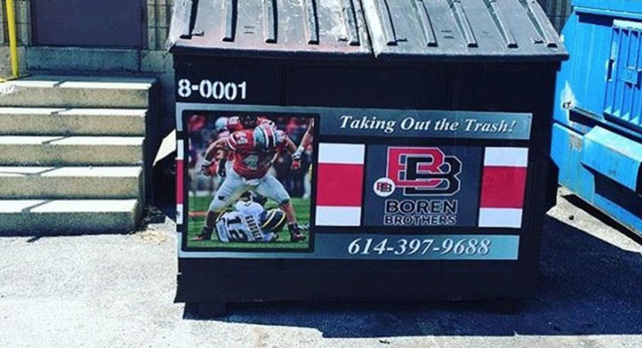 The Boren Brothers are rolling out new dumpsters mocking Michigan football.