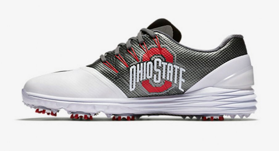 Nike releases new Ohio State-themed golf shoes and other apparel.