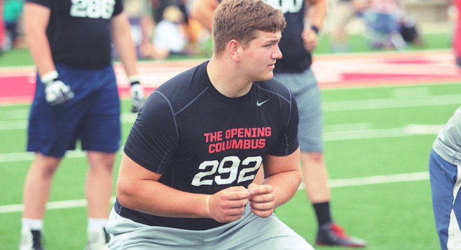 Josh Myers, five-star OL Ohio State commit going to Nike's The Opening Finals.
