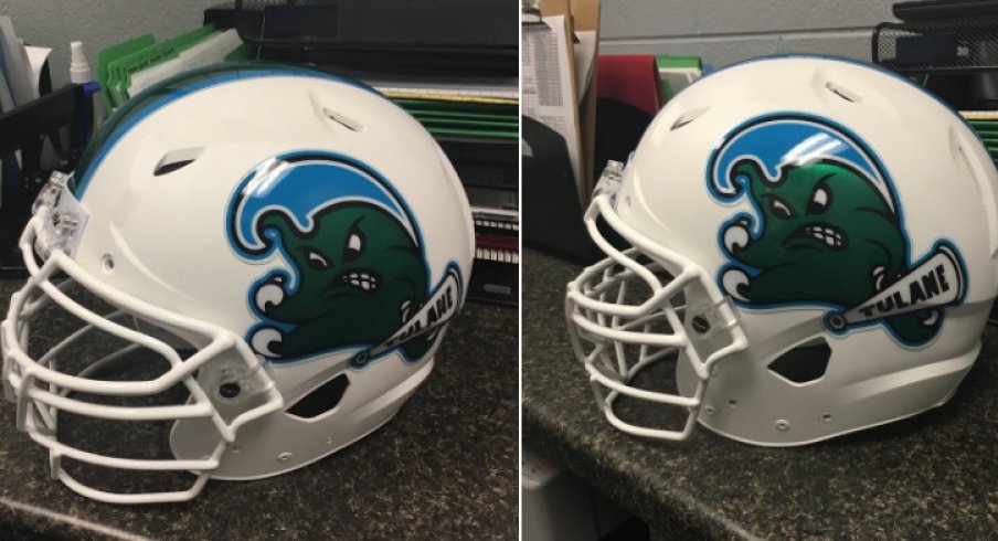 Tulane New Helmets