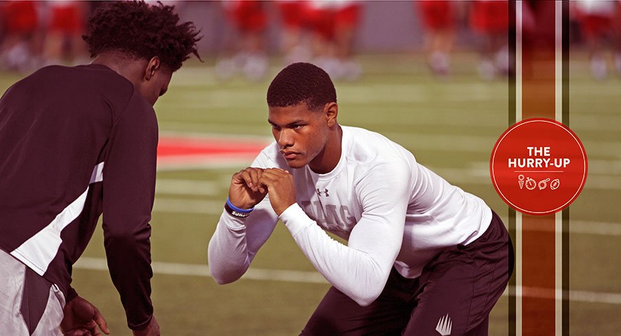 Isaiah Pryor (right) and Marcus Williamson at Ohio State