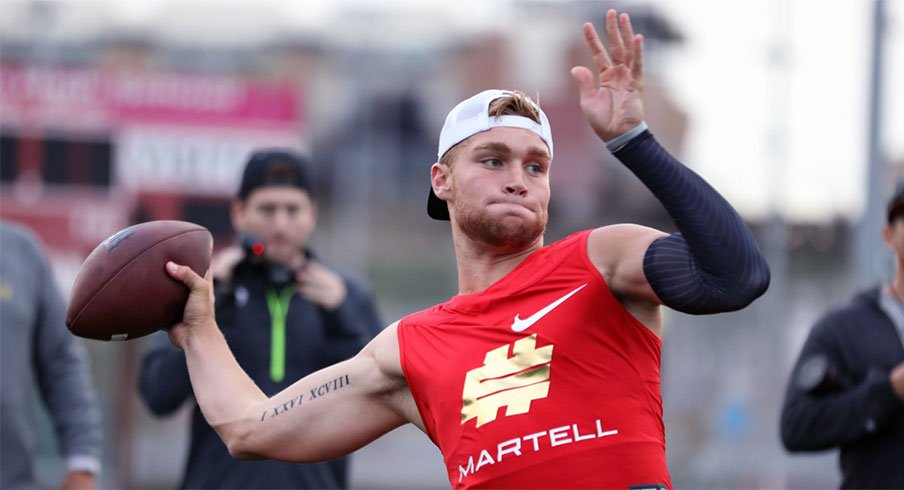 Tate Martell at the Elite 11 Finals