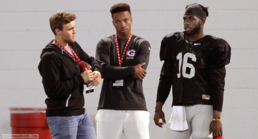 Could Tate Martell be the heir apparent to J.T. Barrett at quarterback for Ohio State?