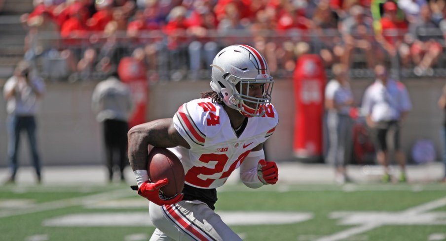 Malik Hooker projects to start at one safety spot. 