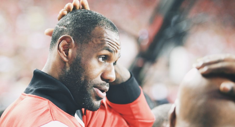 Projecting how Ohio State plans to use its relationship with LeBron James in 2016.
