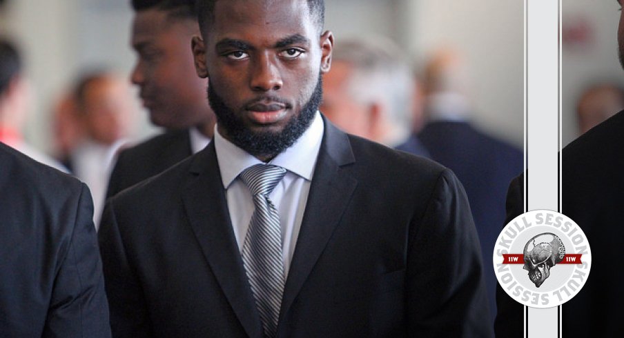 J.T. Barrett is all business for the June 27th 2016 Skull Session