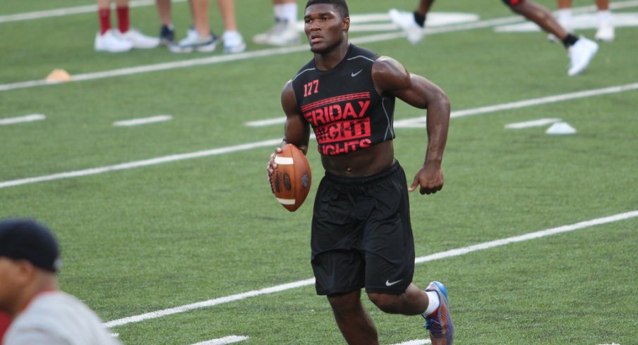 Five-star tailback Cam Akers.