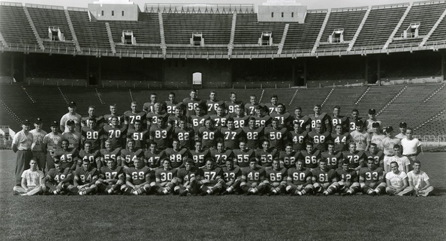 The 1953 Ohio State University football team.