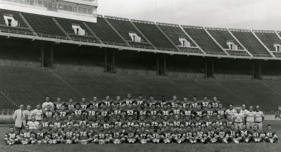The 1956 Ohio State University football team.