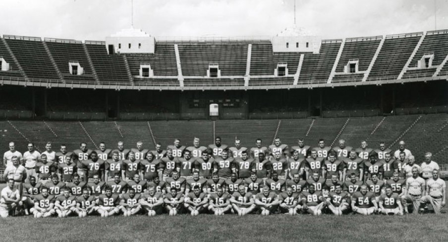The 1957 Ohio State University football team.