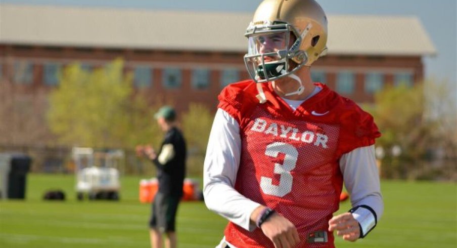 Jarrett Stidham announced Thursday he will transfer from Baylor.