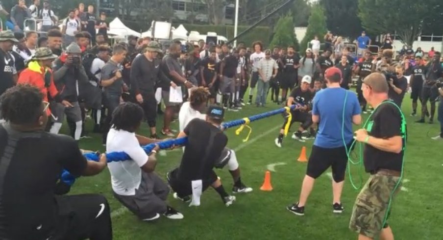 OSU commits win tug of war vs. Michigan commits.