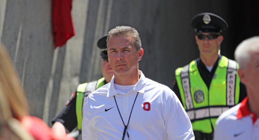 Urban Meyer said Wednesday he stands by Greg Schiano's statement on not witnessing abuse while at Penn State.