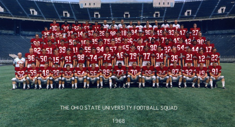 The 1968 Ohio State University Football team.