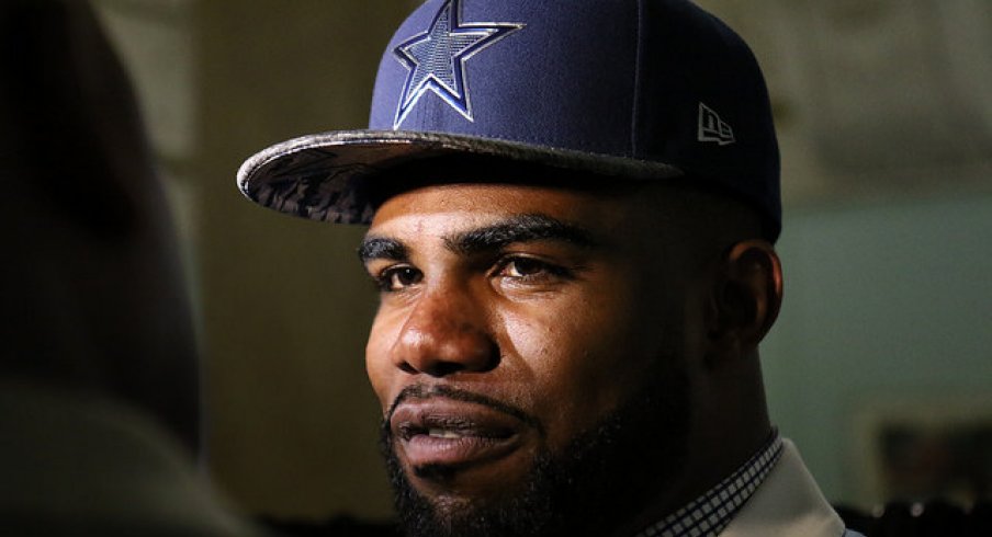 Ezekiel Elliott denies abuse allegations.