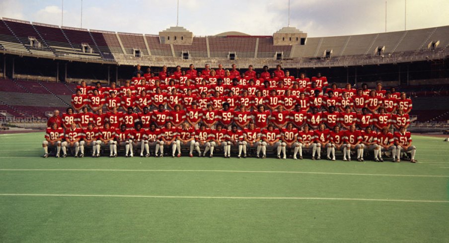 The 1975 Ohio State University football team.