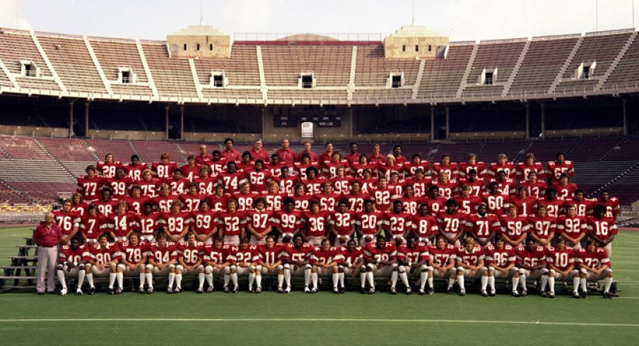 The 1977 Ohio State University football team.