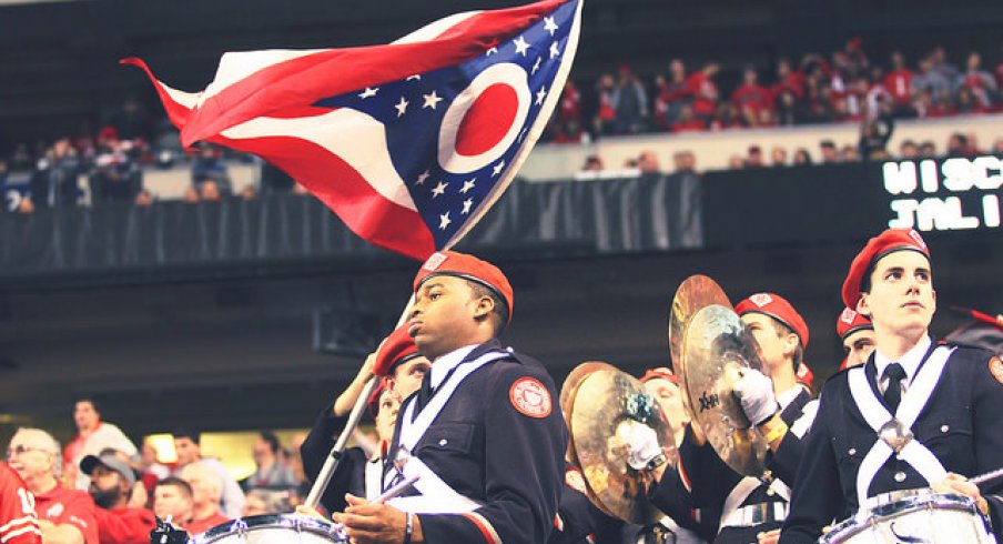 Ohio State's band will travel to Oklahoma.