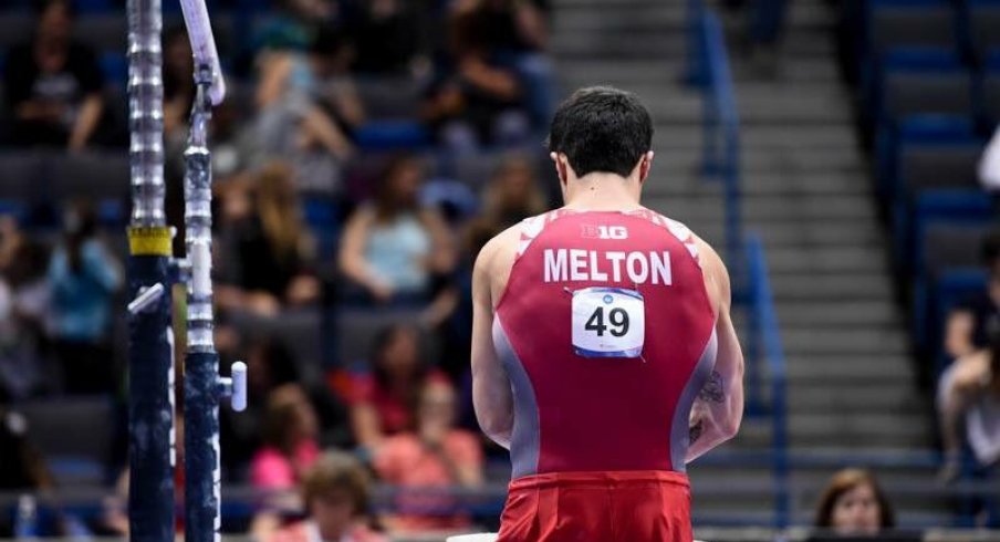 Sean Melton preparing for battle