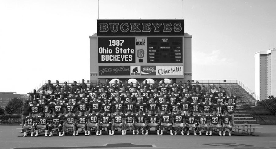 The 1987 Ohio State football team.