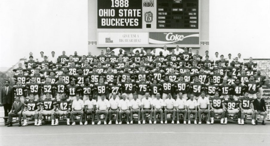 The 1988 Ohio State University football team.